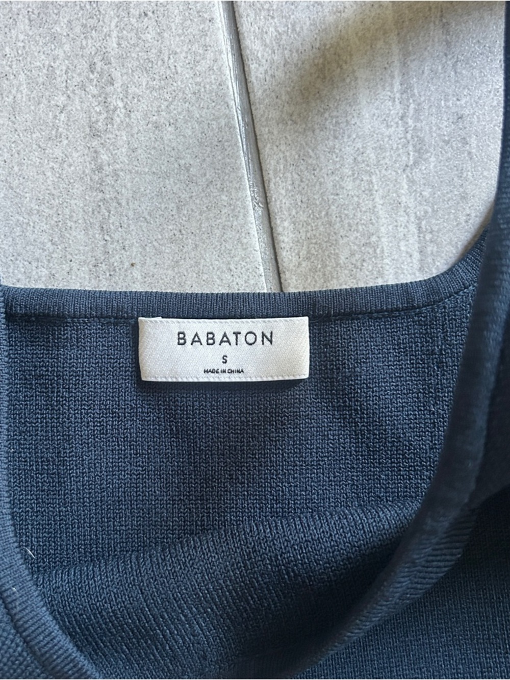 Babaton Charcoal Square-Neck Cropped Tank - Picture 4 of 7